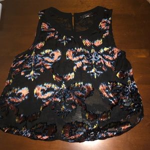 beautiful short sleeve mesh top